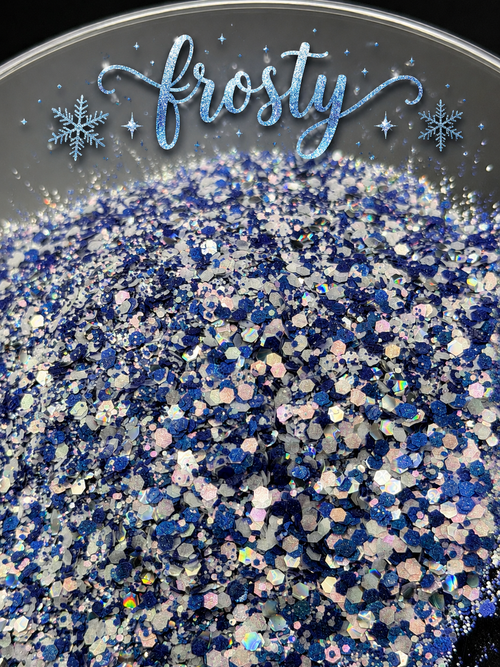 Frosty glitter