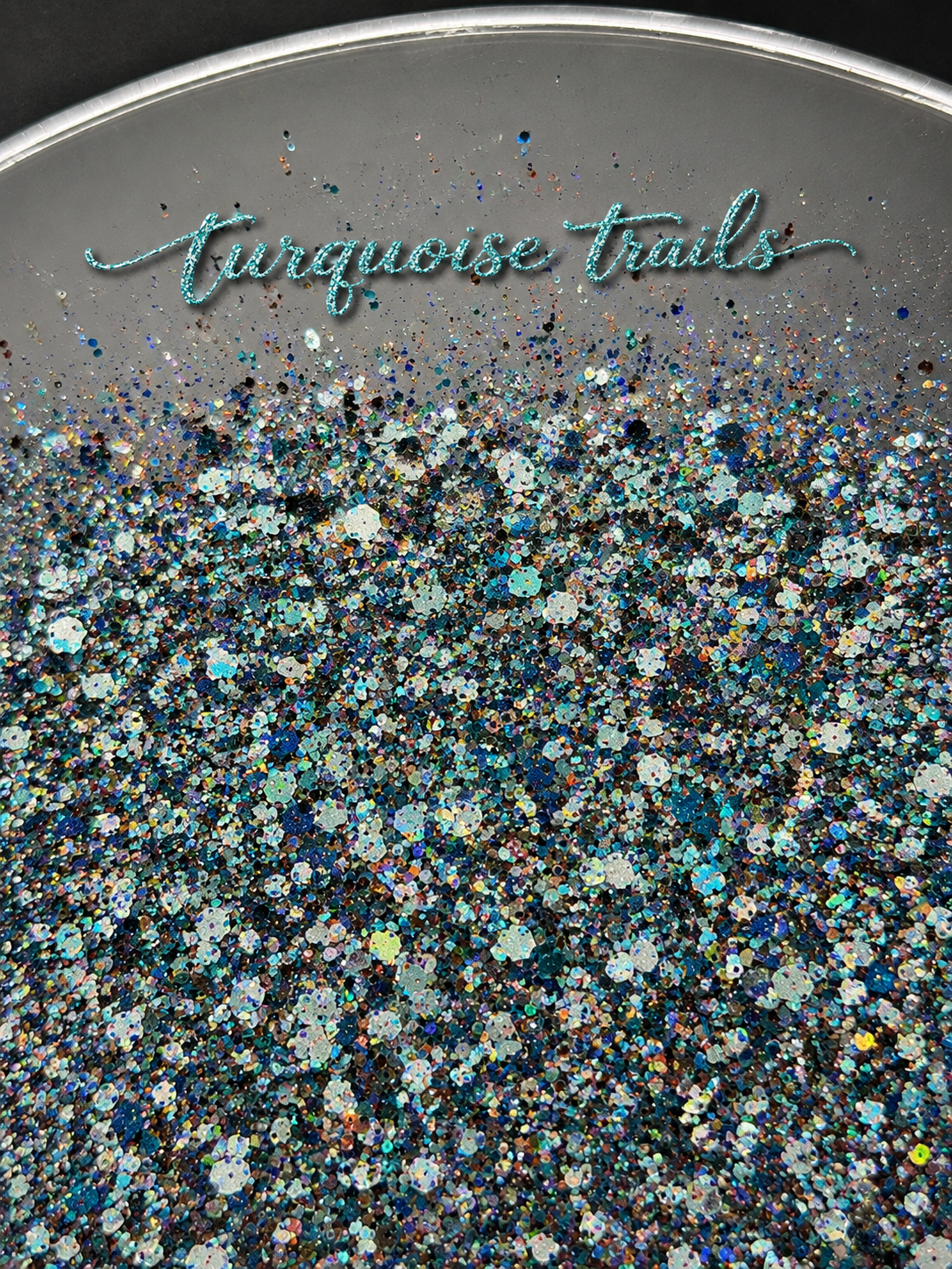 Turquoise Trails glitter